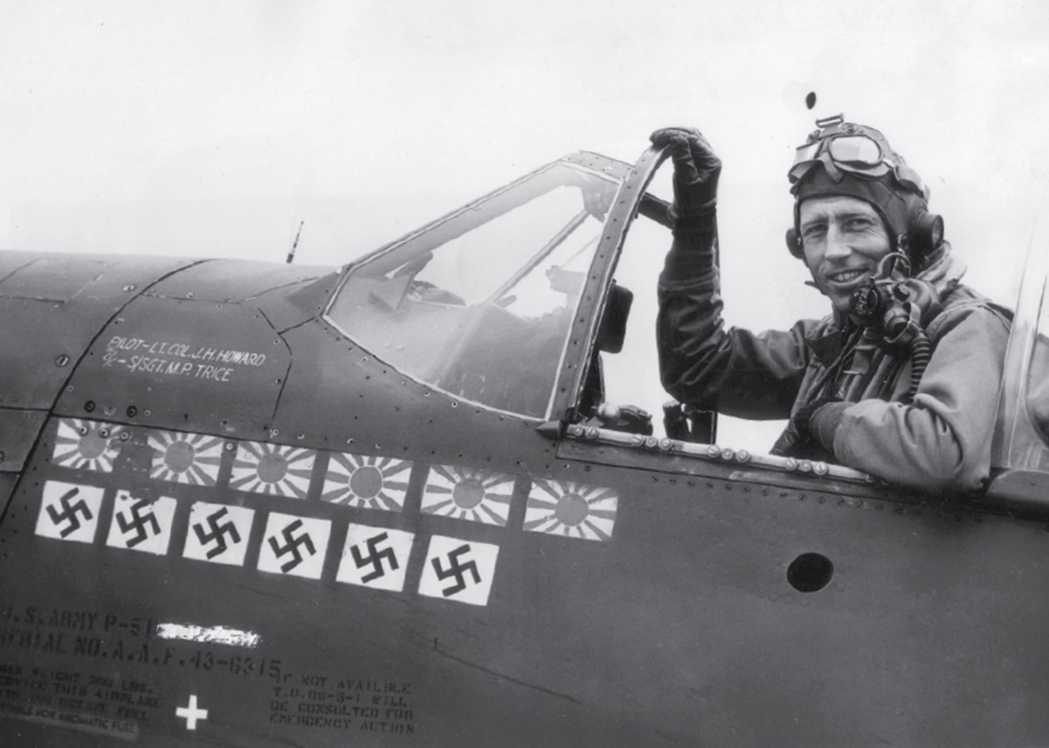 Profiles in Aviation: James Howard Was the Only American P-51 Fighter Pilot  Awarded the Medal Of Honor over Europe